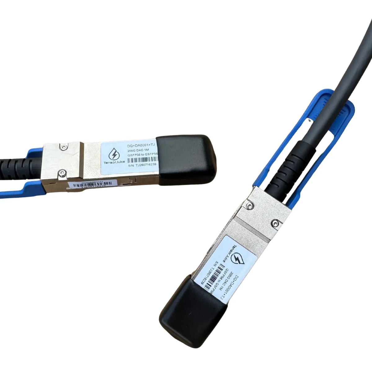 TensorJuice 200G QSFP56 DAC Cable, 1M | NVIDIA/Mellanox Compatible